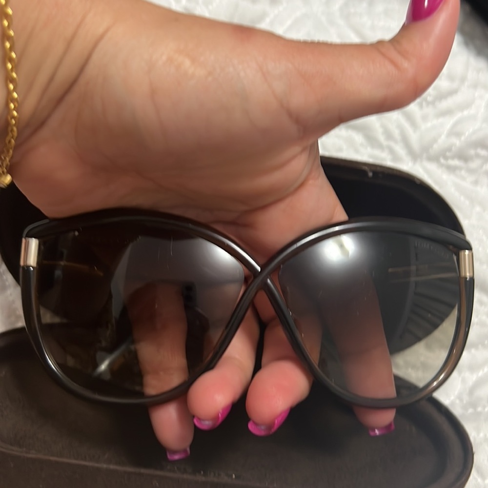 Tom ford madison oversized cat eye sunglasses - Picture 4 of 11